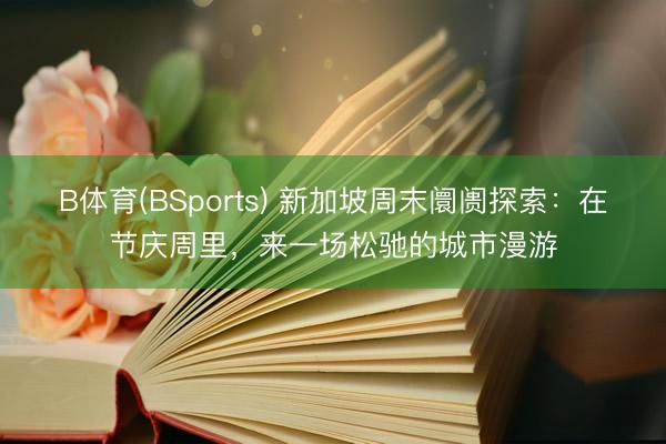 B体育(BSports) 新加坡周末阛阓探索：在节庆周里，来一场松驰的城市漫游