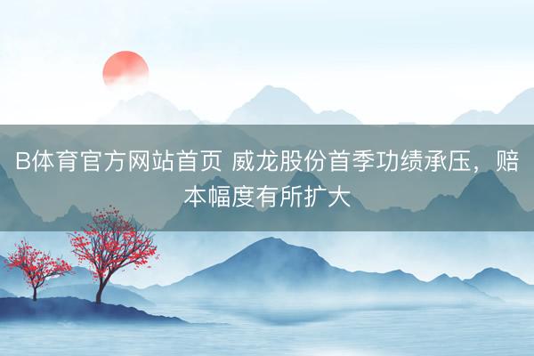 B体育官方网站首页 威龙股份首季功绩承压，赔本幅度有所扩大